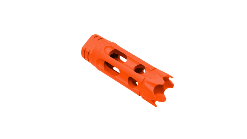 Tiger Rock AR-15/.223/5.56 Custom Ported Muzzle Brake, Cerakote, Organge, Small, MZ-AR4-ORG