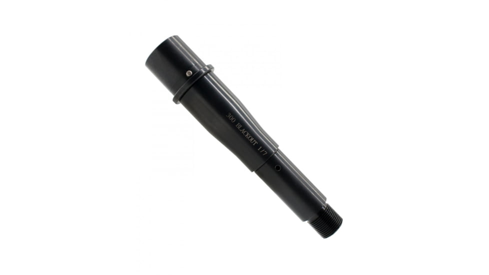 Tiger Rock AR-15 .300 Black AAC 5in Pistol Length 1-7 Twist Barrel, Nitride, Black, Small, BR300-MICRO