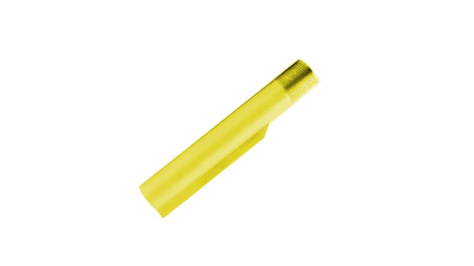 Tiger Rock AR-15 6-Position Mil-Spec Stock Buffer Tube, Cerakote, Lemon, Medium, T-M-LEM