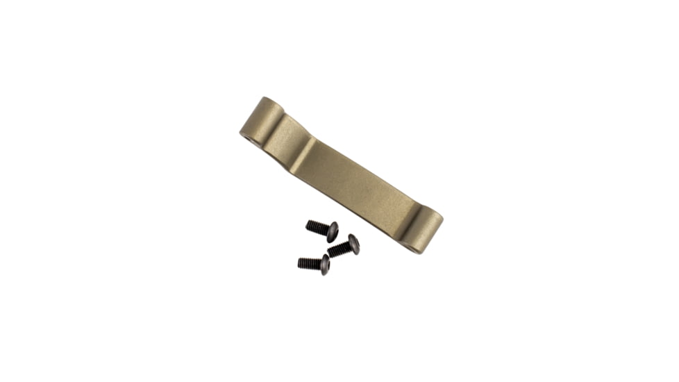 Tiger Rock AR-15 Aluminum Extended Trigger Guard Assembly, Black Anodized, Tan, Small, TG-T
