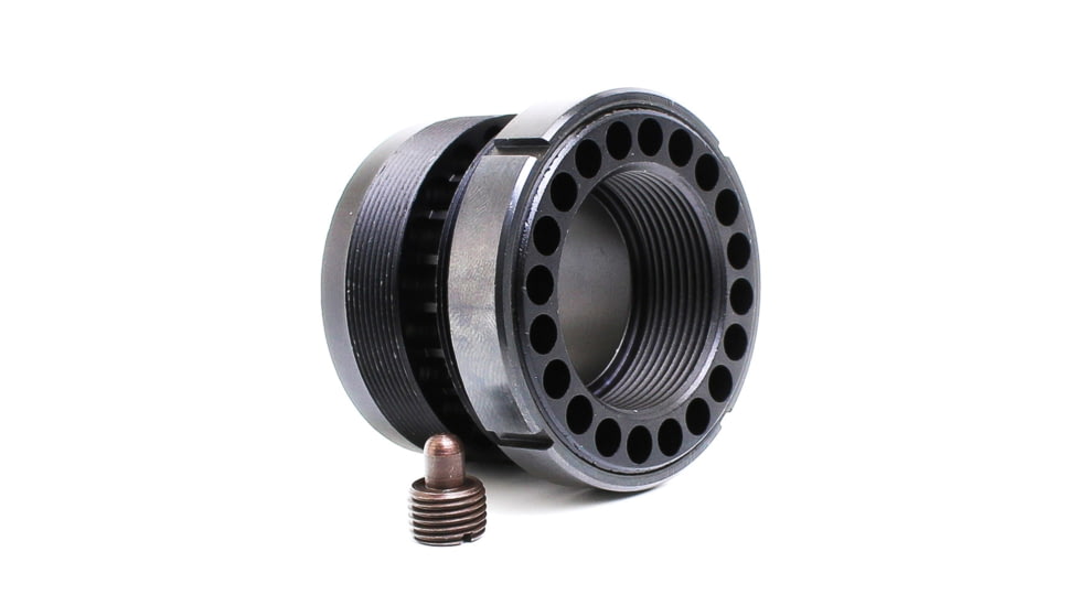 Tiger Rock AR-15 Barrel Nut w/Steel Jame Nut Ring for Free Float Quad Rail Handguard, FBN