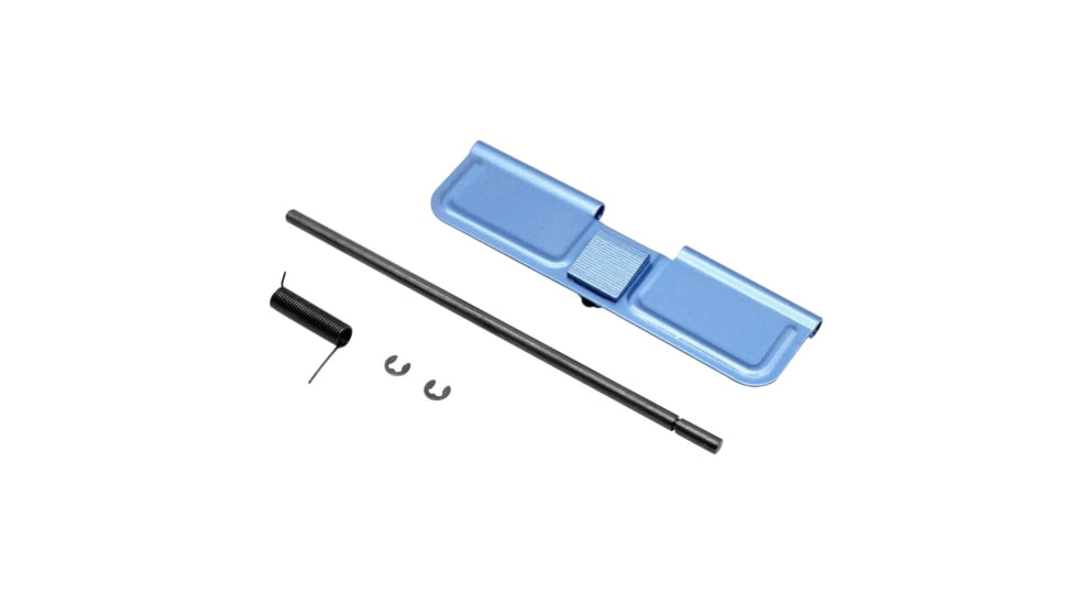 Tiger Rock AR-15 Charging Handle Forward Assist and Ejection Cover Door, Blue, Small, ACD-BL