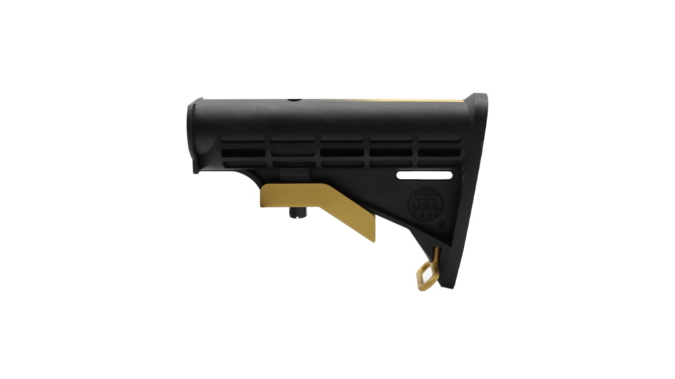 Tiger Rock AR-15 Collapsible Standard Version Stock Body, Mil Spec, Cerakote Gradient, Gold, Medium, ST003M-USA-GLD-GRADIENT