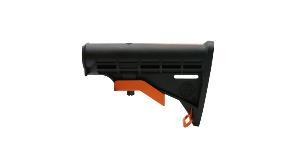 Tiger Rock AR-15 Collapsible Standard Version Stock Body, Mil Spec, Cerakote Gradient, Organge, Medium, ST003M-USA-ORG-GRADIENT