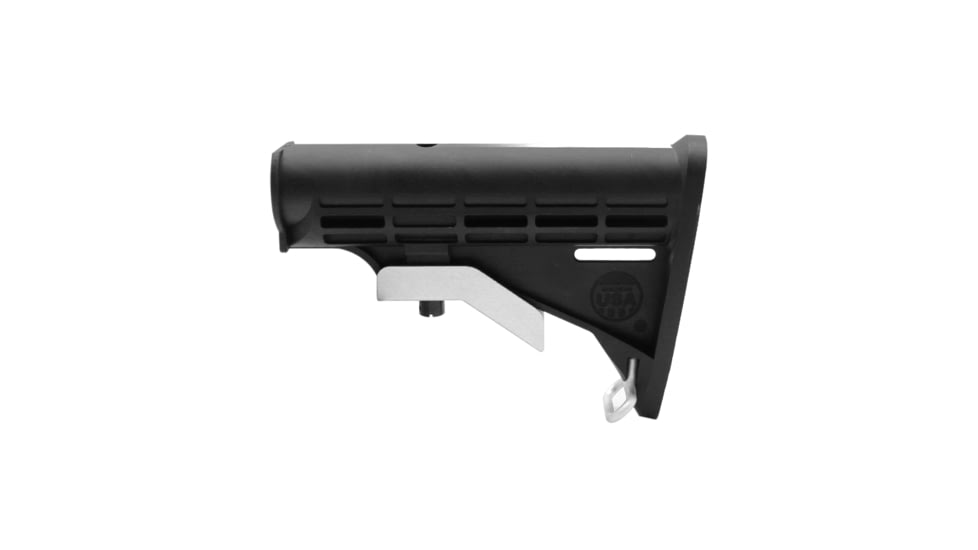 Tiger Rock AR-15 Collapsible Standard Version Stock Body, Mil Spec, Cerakote Gradient, White, Medium, ST003M-USA-WHI-GRADIENT