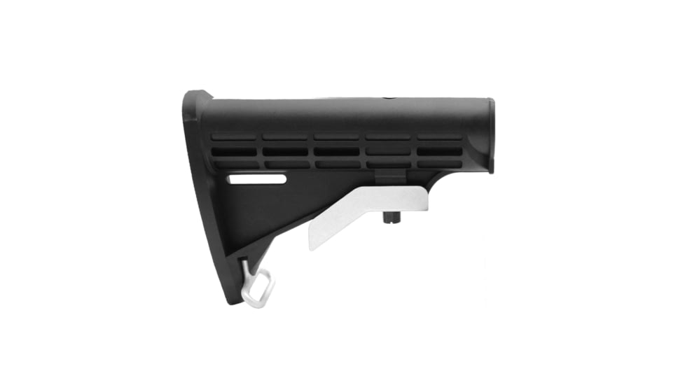 Tiger Rock AR-15 Collapsible Standard Version Stock Body, Mil Spec, Cerakote Gradient, White, Medium, ST003M-USA-WHI-GRADIENT