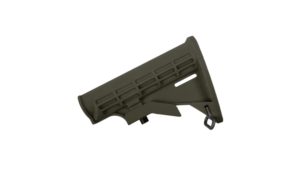 Tiger Rock AR-15 Collapsible Standard Version Stock Body, Mil Spec, Cerakote, OD Green, Medium, ST003M-ODG