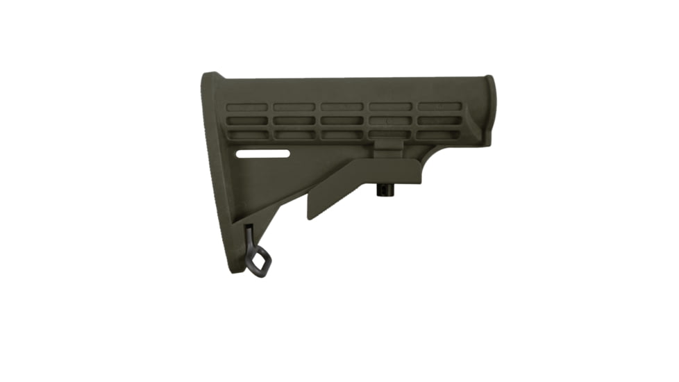 Tiger Rock AR-15 Collapsible Standard Version Stock Body, Mil Spec, Cerakote, OD Green, Medium, ST003M-ODG