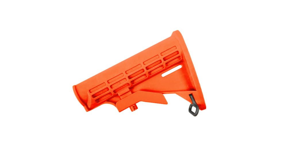 Tiger Rock AR-15 Collapsible Standard Version Stock Body, Mil Spec, Cerakote, Organge, Medium, ST003M-ORG