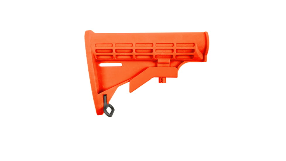 Tiger Rock AR-15 Collapsible Standard Version Stock Body, Mil Spec, Cerakote, Organge, Medium, ST003M-ORG