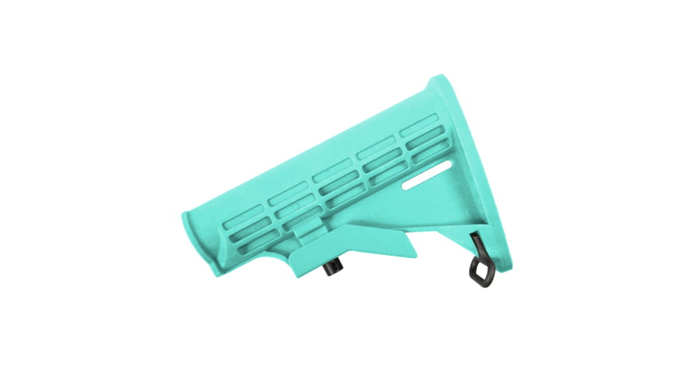 Tiger Rock AR-15 Collapsible Standard Version Stock Body, Mil Spec, Cerakote, Robins Egg, Medium, ST003M-RGB