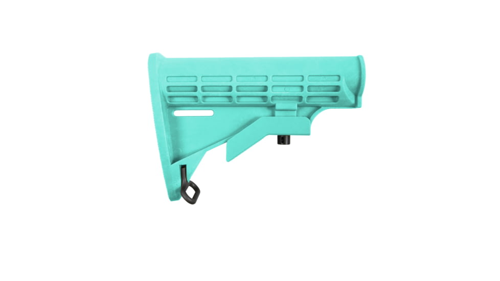 Tiger Rock AR-15 Collapsible Standard Version Stock Body, Mil Spec, Cerakote, Robins Egg, Medium, ST003M-RGB