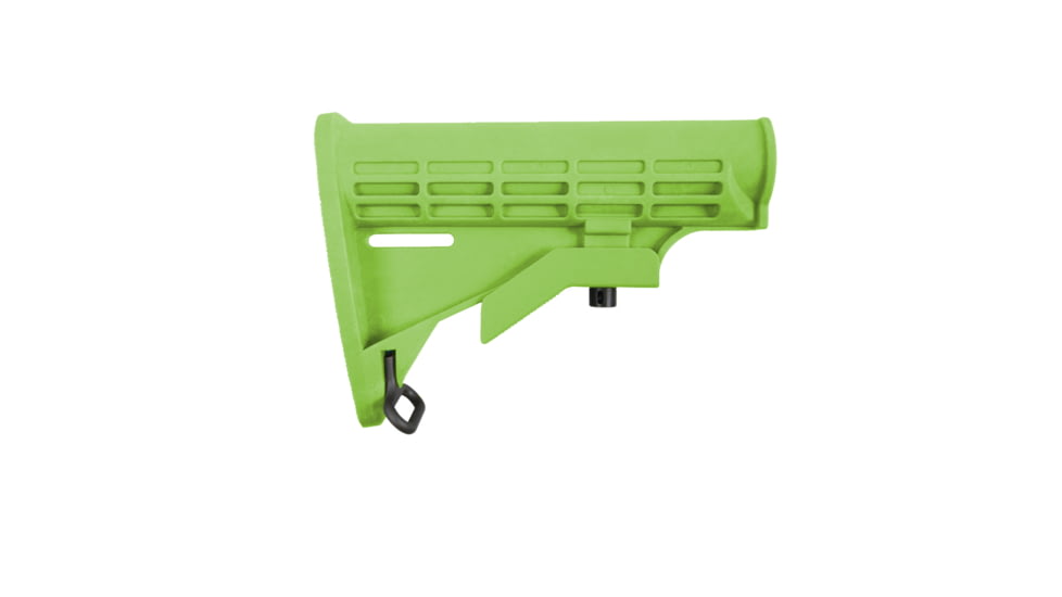 Tiger Rock AR-15 Collapsible Standard Version Stock Body, Mil Spec, Cerakote, Zombie Green, Medium, ST003M-ZBG