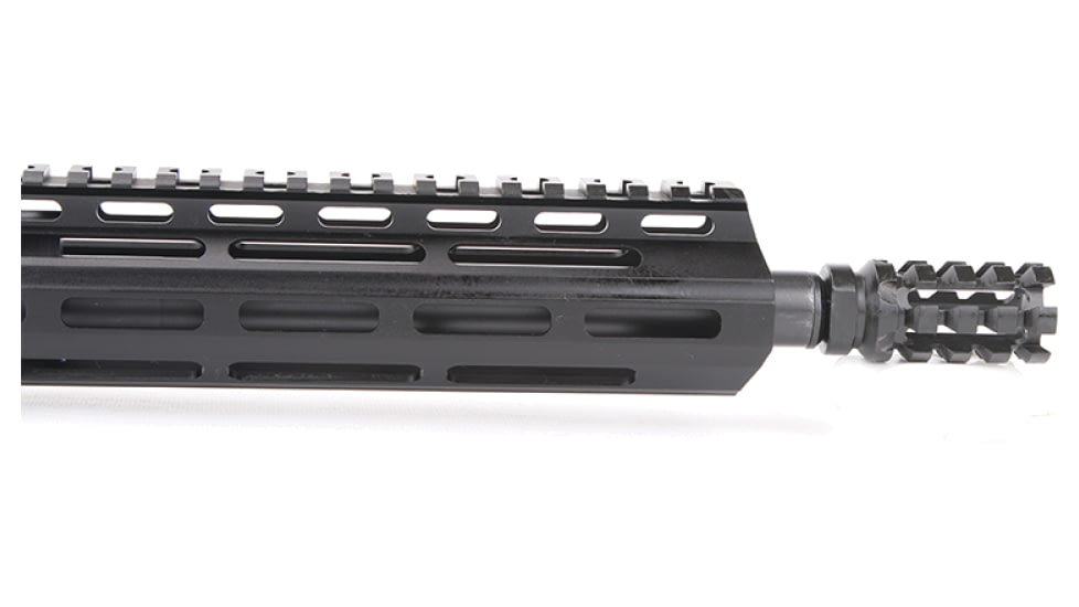 Tiger Rock AR-15 Complete Upper Receiver, 5.56mm, 24in, 16in Barrel, M4, Carbine, 1x8 Twist, 1/2x28 Thread, Quad Rail, 15in M-Lok Handguard, Brake, Nitride, Anodized, Black, UB15-15ML