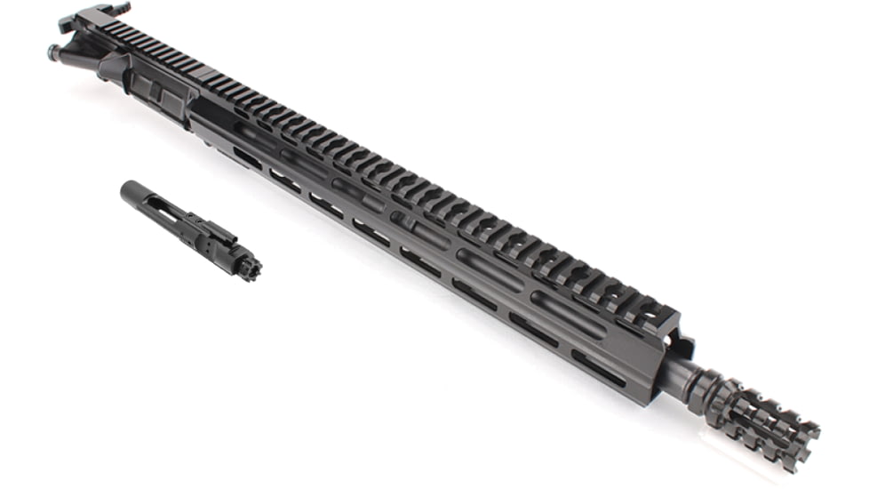 Tiger Rock AR-15 Complete Upper Receiver 5.56 Nato 16in Carbine Length 1-8 Twist with 15in M-Lok Handguard, Black, UB15-15ML