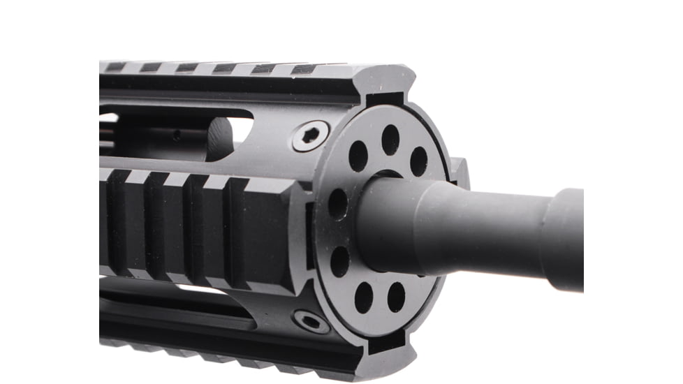 Tiger Rock AR-15 Complete Upper Receiver 5.56 Nato 16in Carbine Length 1-9 Twist with 10in Quad Rail Handguard, Black, UB15-FAR10-FEC