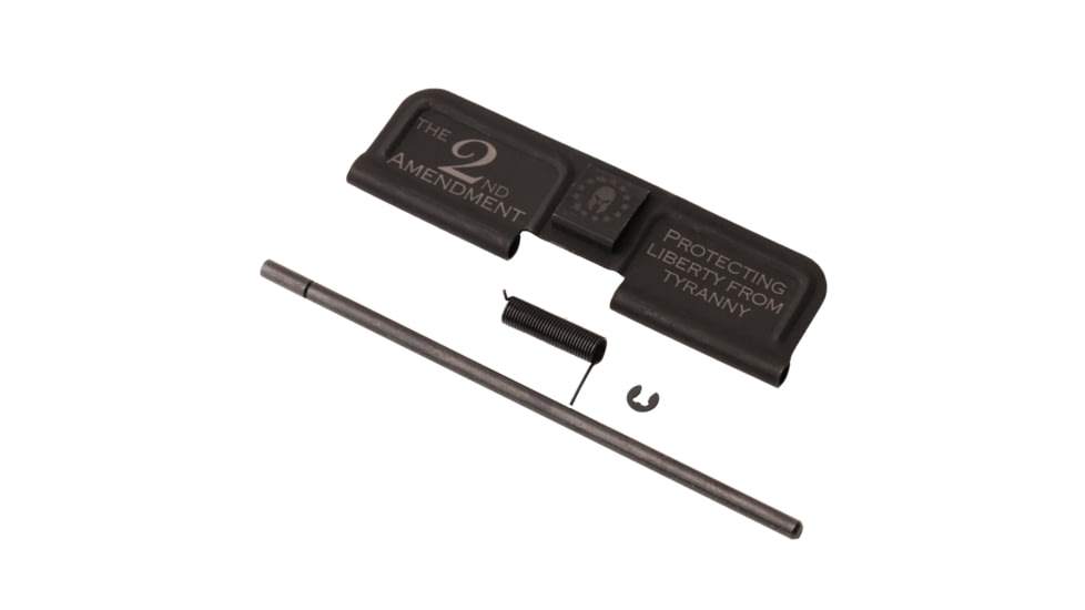Tiger Rock AR-15 Ejection Port Dust Cover Engraving, 1791, Black, Small, EDC223-1791