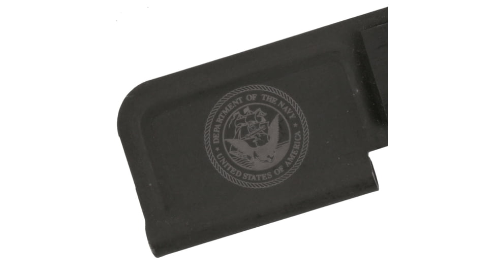 Tiger Rock AR-15 Ejection Port Dust Cover Engraving, Navy, Black, Small, EDC223-NAVY