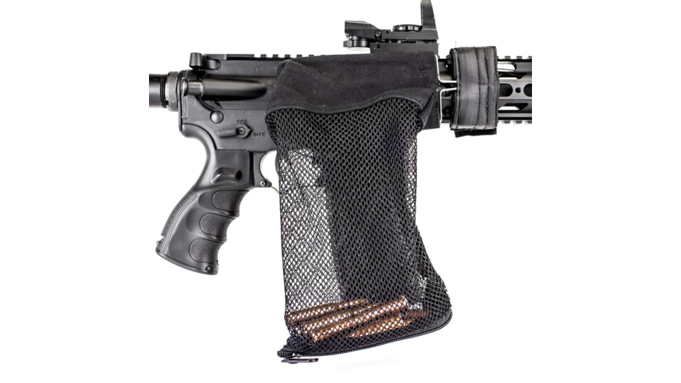 USED Tiger Rock AR-15 Tactical Ammo Shell Catcher, Black, AC, EDEMO1, Used, Condition Fair, Missing Item