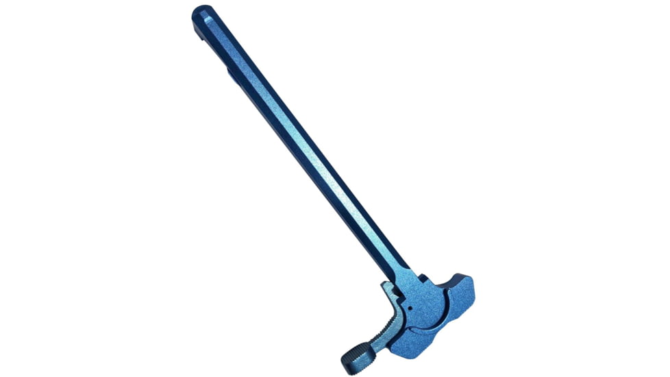Tiger Rock AR-15 Tactical Battle Hammer Style Charging Handle Assembly w/ Oversized Non-Slip Latch, Blue, CHBH05-BL