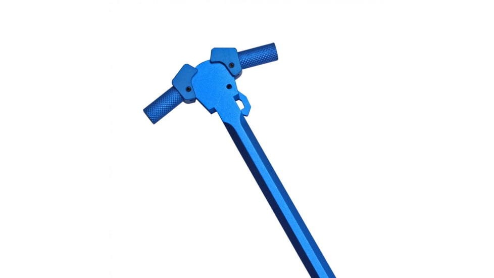 Tiger Rock AR-15 Tactical Charging Handle, Ambidextrous, Blue, Small, CH223-AMBI-BL