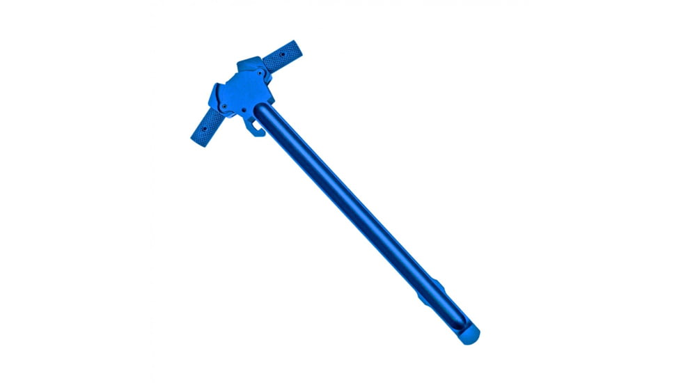 Tiger Rock AR-15 Tactical Charging Handle, Ambidextrous, Blue, Small, CH223-AMBI-BL