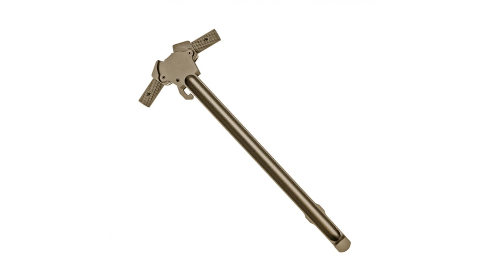 Tiger Rock AR-15 Tactical Charging Handle, Ambidextrous, Tan, Small, CH223-AMBI-T