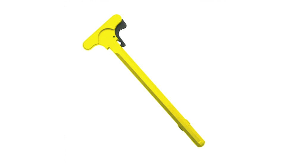 Tiger Rock AR-15 Tactical Charging Handle, Cerakote, Lemon, Small, CH223-LEM-LATCH-01