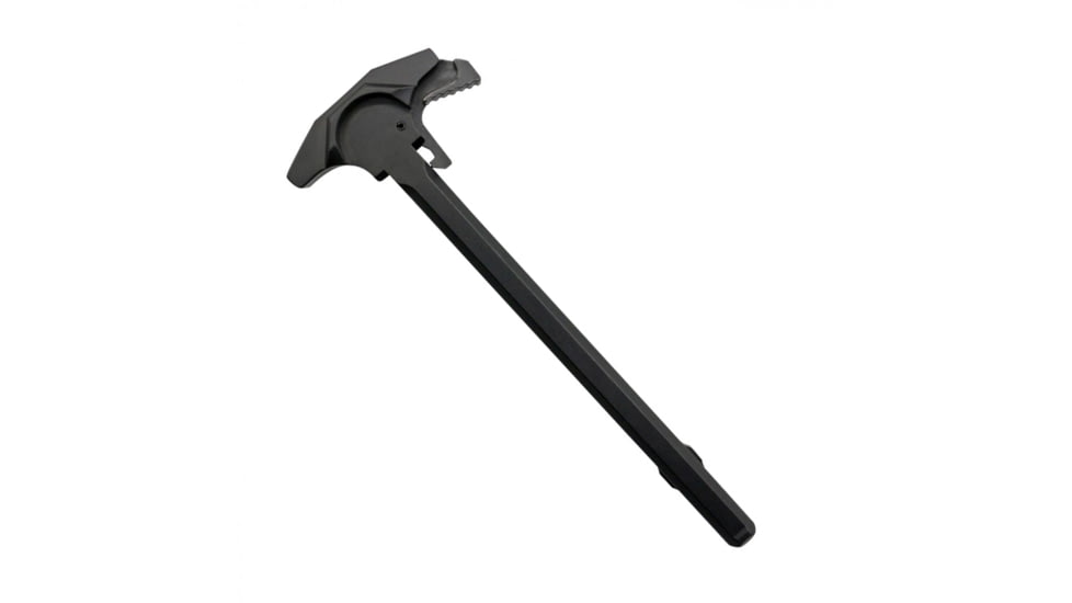 Tiger Rock AR-15 Tactical TALON Style Charging Handle w/Oversized Latch, Non-Slip, Black, Small, CHR2-LATCH-03