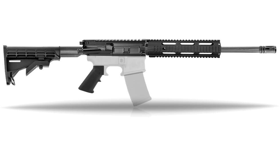 Tiger Rock AR Rifle Kit Handguard, 7.62x39, 16in Barrel, HBAR, Carbine, 1x10 Twist, 5/8x24 Thread, 10in Quad Rail Handguard, Brake, Nitride, Anodized, Black, 762-AR