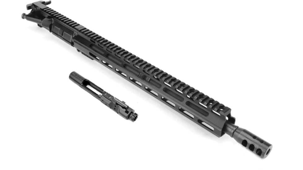 Tiger Rock AR Complete Upper Receier, 7.62X39, 24in, 16in Barrel, HBAR, Carbine, 1x10 Twist, 5/8x24 Thread, 15in M-Lok Handguard, Compensator, Nitride, Anodized, Black, UB762-15ML