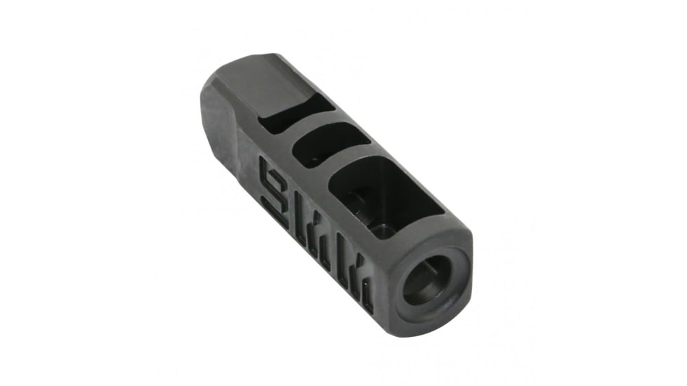 Tiger Rock AR-9 Flatline Compensator, 1/2X36 Thread Pitch, Black, Small, MBPCC9A