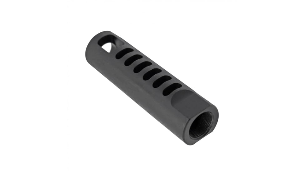 Tiger Rock AR-9 Lite Compensator Muzzle Brake, 1/2x36 Pitch, Black, Small, MBRS991