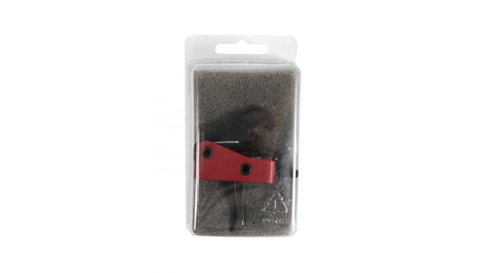 Tiger Rock AR Competition Drop In Trigger System, 3.5 lb, Red, Small, DROPIN-TRIG-RD