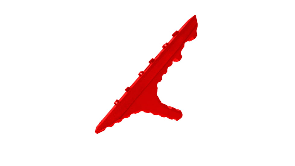 Tiger Rock AR M-LOK Polymer Hand Stop, Cerakote, Red, Small, HS001-RED