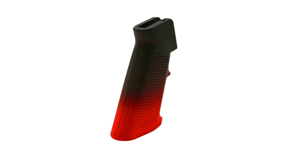 Tiger Rock AR Standard A2 Pistol Grip, Cerakote, Gradient, Red, Small, A2GRIPS-RED-GRADIENT