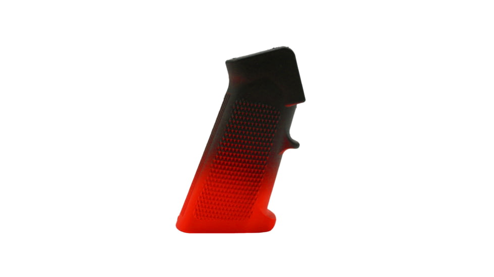 Tiger Rock AR Standard A2 Pistol Grip, Cerakote, Gradient, Red, Small, A2GRIPS-RED-GRADIENT