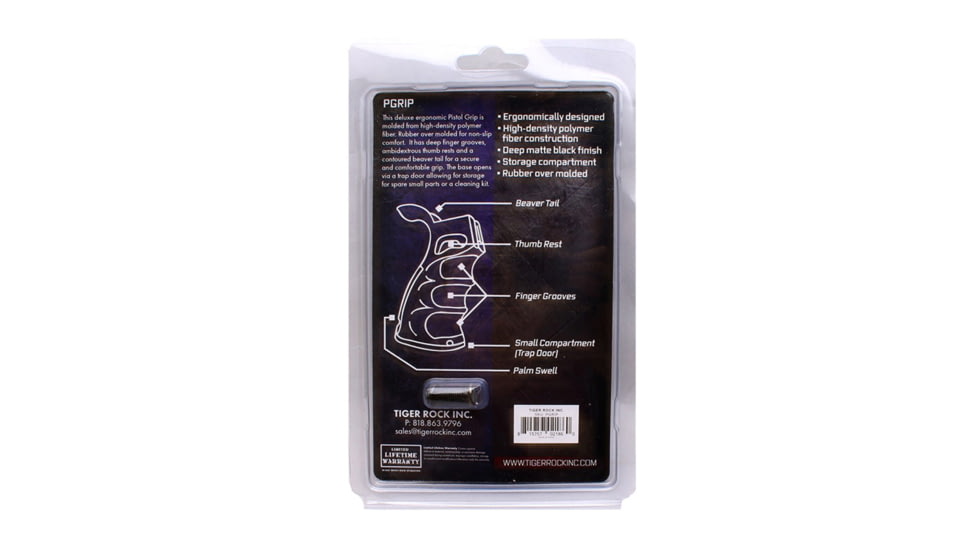 Tiger Rock AR Tactical Erogonomically Hybrid Pistol Grip, PGRIP#