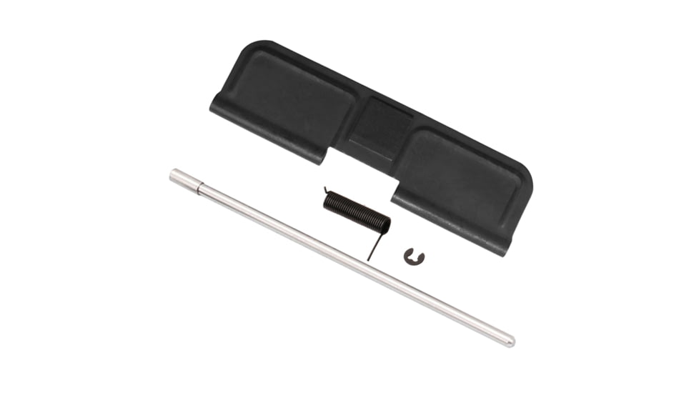 Tiger Rock AR-15 Upgraded Dust Cover w/ Stainless Steel Rod And Spring, Black, Small, DCP223-S