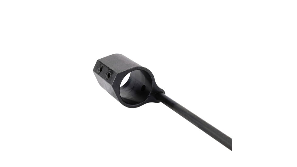 Tiger Rock Assembled .750 Low Profile Micro Gas Block and Sliver Mid Length Length Gas Tube, Black, Small, GTMBGB#