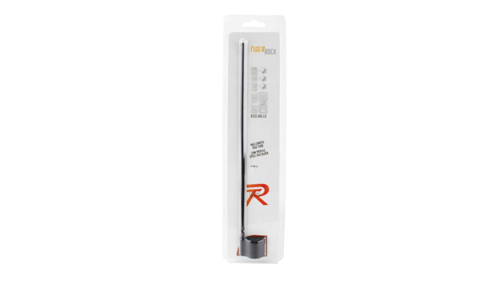 Tiger Rock Assembled .750 Low Profile Micro Gas Block and Sliver Mid Length Length Gas Tube, Black, Small, GTMBGB#