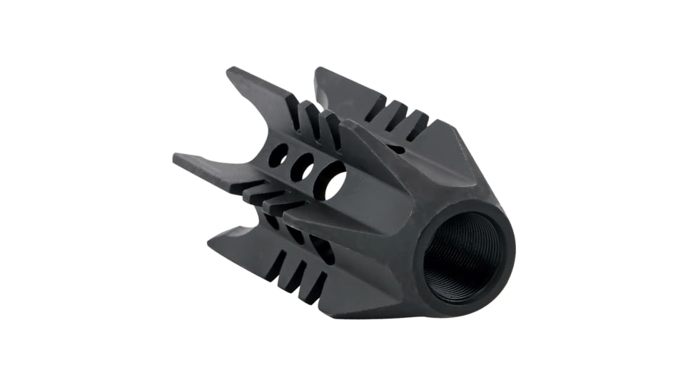 Tiger Rock Booster Flash Hider, AR-10/LR-308, 5/8x24 Thread Pitch, Black, Small, MBK43#