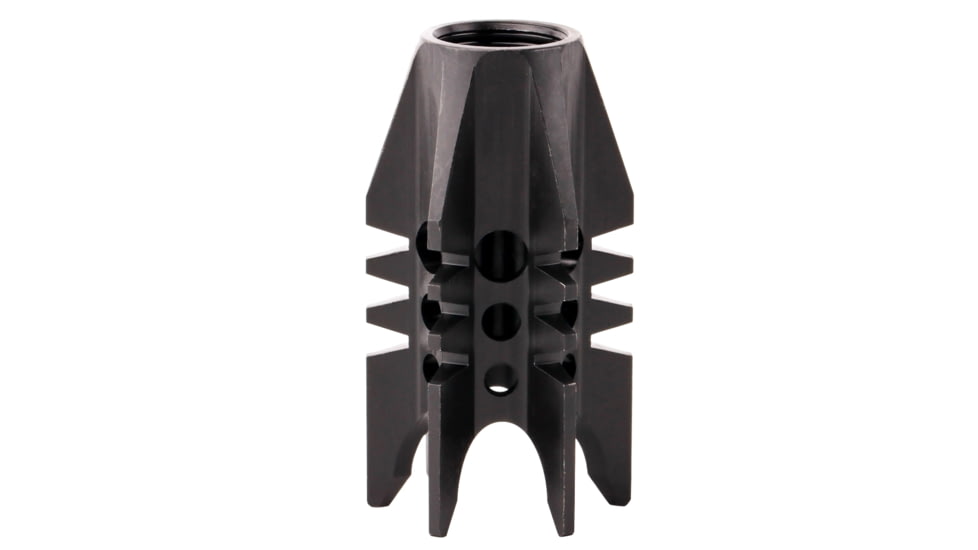 Tiger Rock Booster Flash Hider, AR-10/LR-308, 5/8x24 Thread Pitch, Black, Small, MBK43#