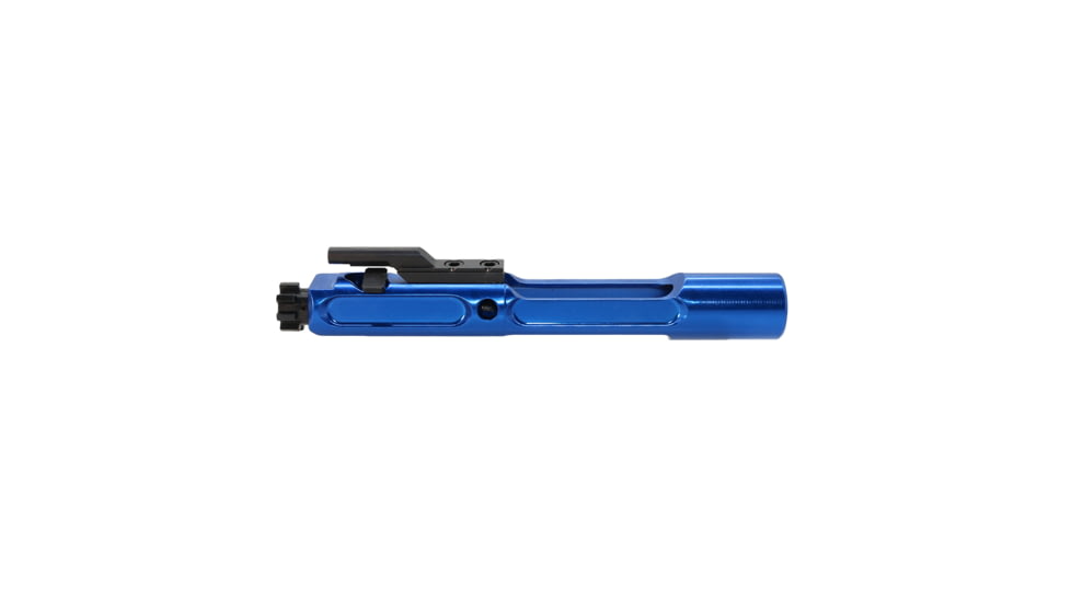 Tiger Rock Competition Bolt Carrier Group, .223/5.56 Polished Aluminum Lightweight, Blue, Small, BCG-ALW-BL