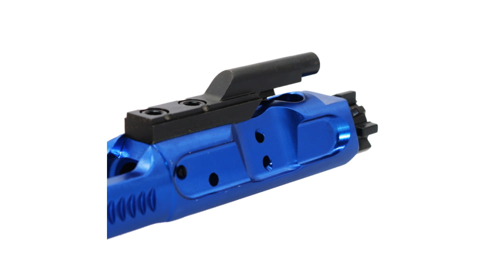 Tiger Rock Competition Bolt Carrier Group, .223/5.56 Polished Aluminum Lightweight, Blue, Small, BCG-ALW-BL