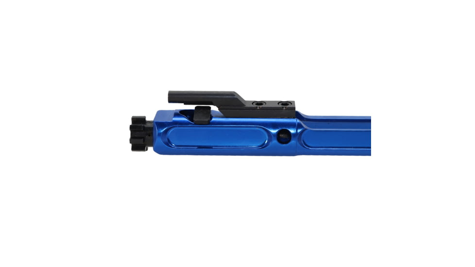 Tiger Rock Competition Bolt Carrier Group, .223/5.56 Polished Aluminum Lightweight, Blue, Small, BCG-ALW-BL