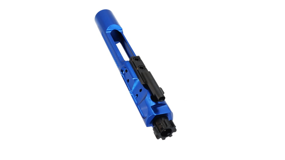 Tiger Rock Competition Bolt Carrier Group, .223/5.56 Polished Aluminum Lightweight, Blue, Small, BCG-ALW-BL