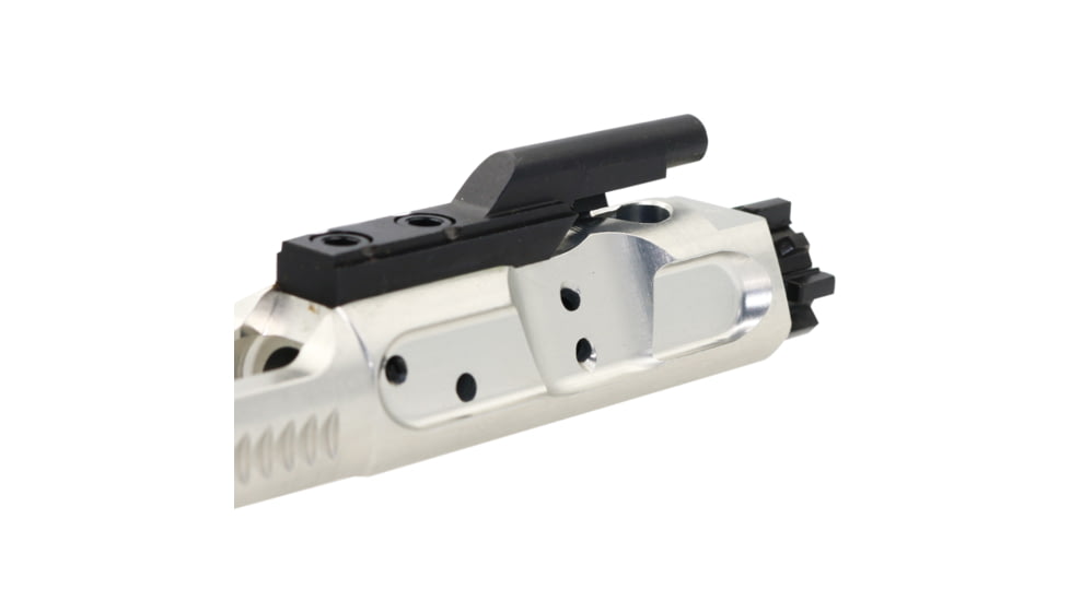 Tiger Rock Competition Bolt Carrier Group, .223/5.56 Polished Aluminum Lightweight, Silver, Small, BCG-ALW-CLR