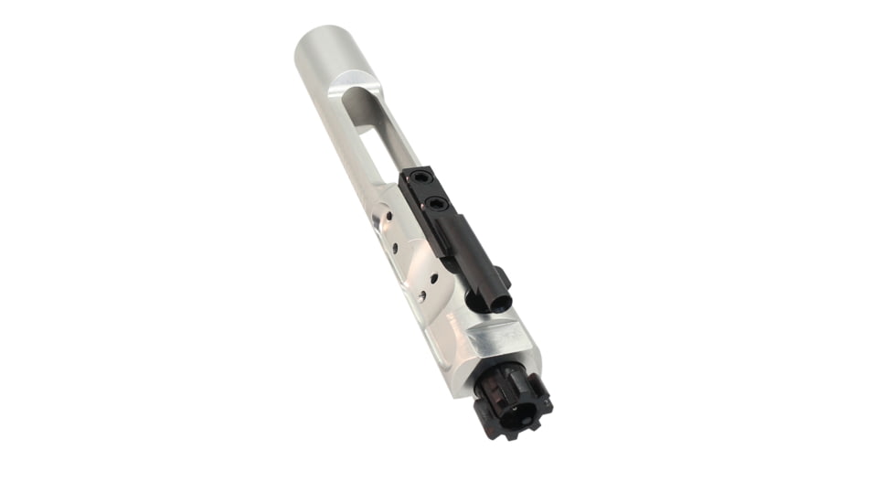 Tiger Rock Competition Bolt Carrier Group, .223/5.56 Polished Aluminum Lightweight, Silver, Small, BCG-ALW-CLR