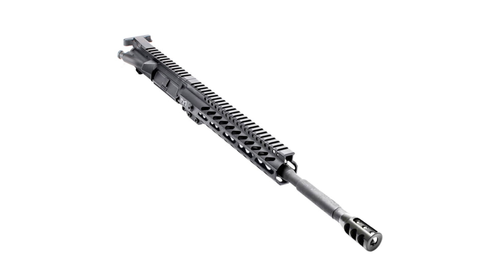 Tiger Rock Complete Upper Receiver, AR 9mm, 16in Length, 1-10 Twist w/ 10in Super Slim M-LOK Handguard, Black, Large, UB9-FSSM10